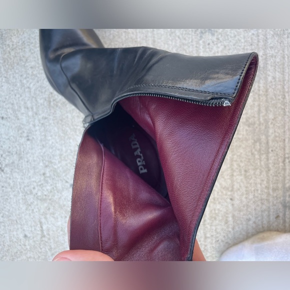 PRADA black stiletto booties - Picture 5 of 6